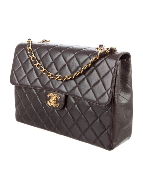 chanel wide chain flap bag|chanel single flap bag price.